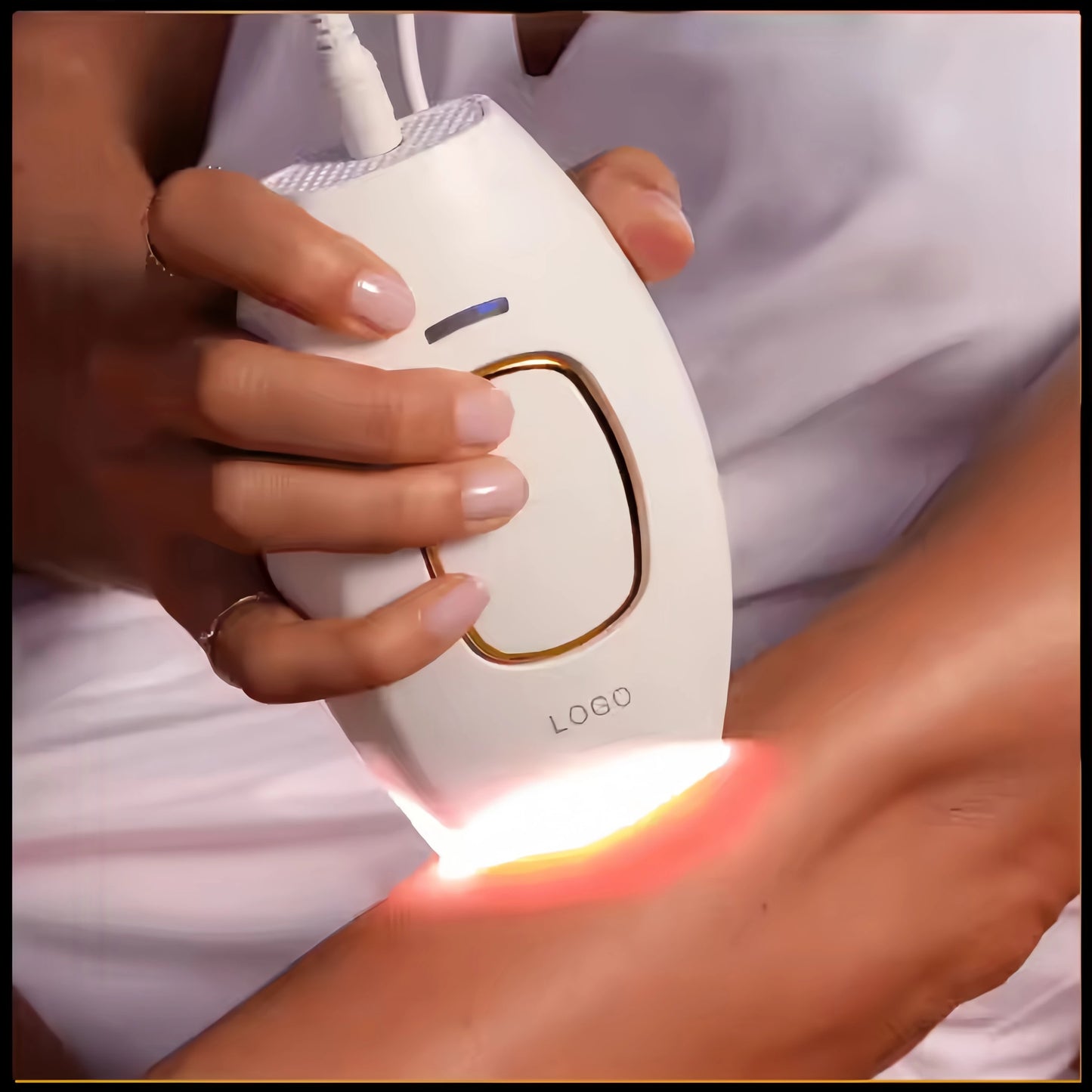 ¡Nueva! Depiladora Láser Portátil GlowLase – Elimina el vello desde casa de forma rápida y sin dolor
