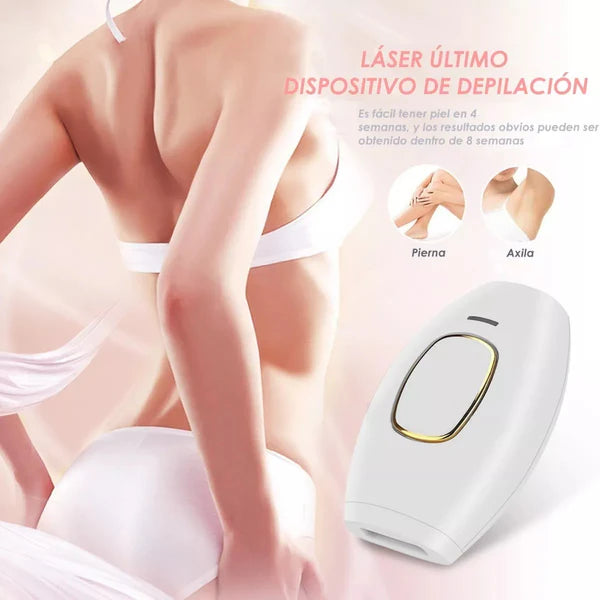 ¡Nueva! Depiladora Láser Portátil GlowLase – Elimina el vello desde casa de forma rápida y sin dolor
